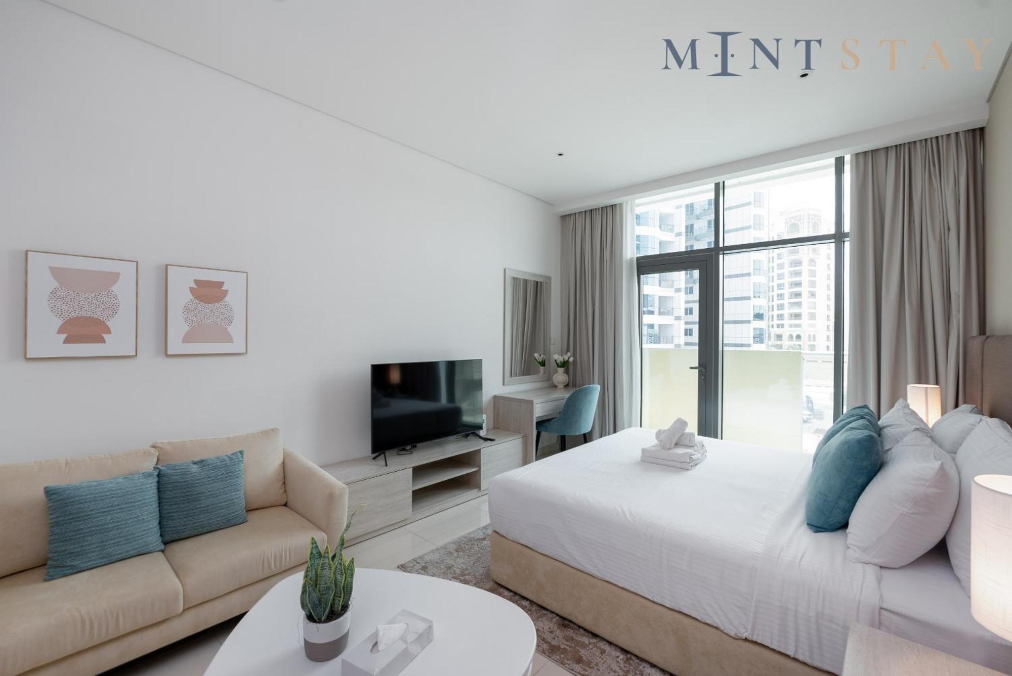 Seven Palm, Palm Jumeirah - Mint Stay Dubaj Kültér fotó