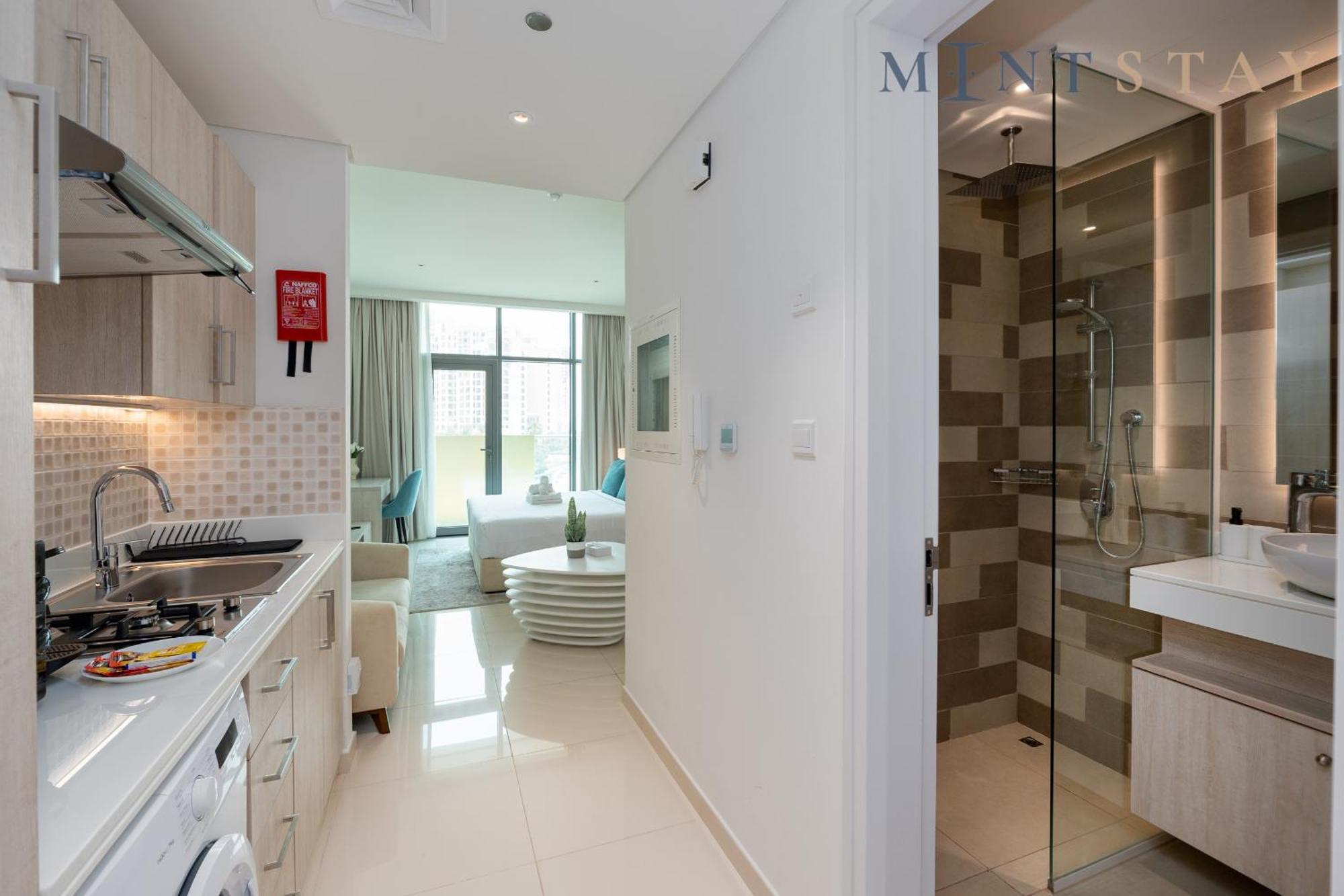 Seven Palm, Palm Jumeirah - Mint Stay Dubaj Kültér fotó