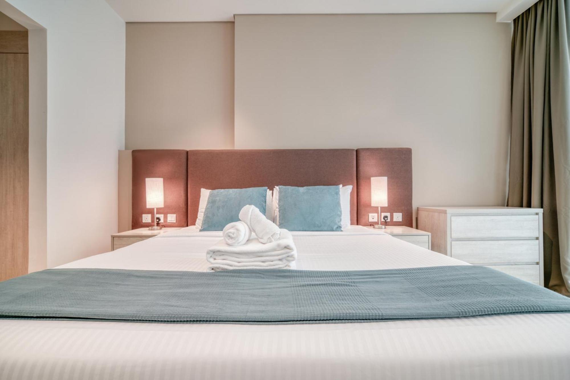 Seven Palm, Palm Jumeirah - Mint Stay Dubaj Kültér fotó