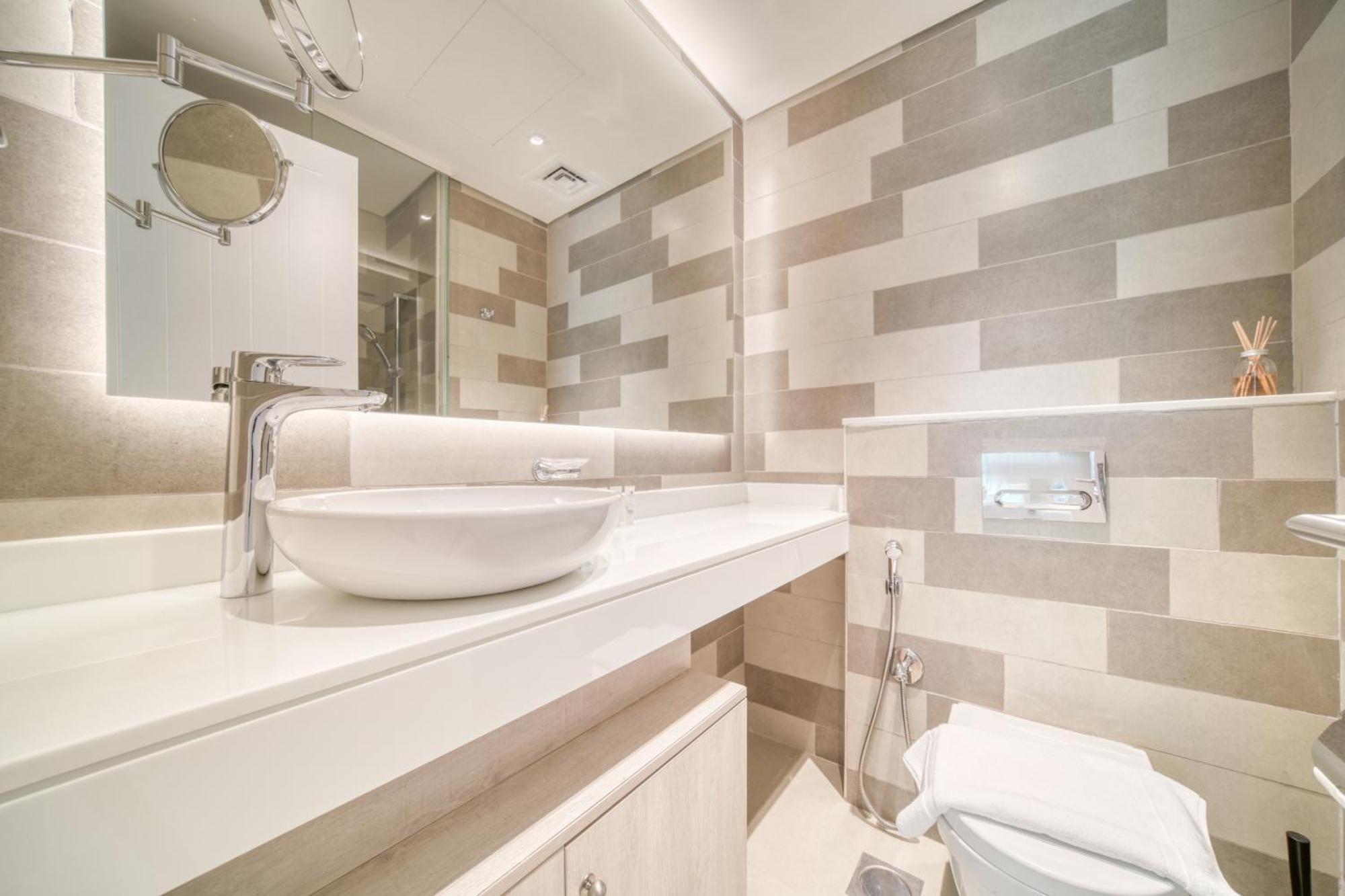 Seven Palm, Palm Jumeirah - Mint Stay Dubaj Kültér fotó