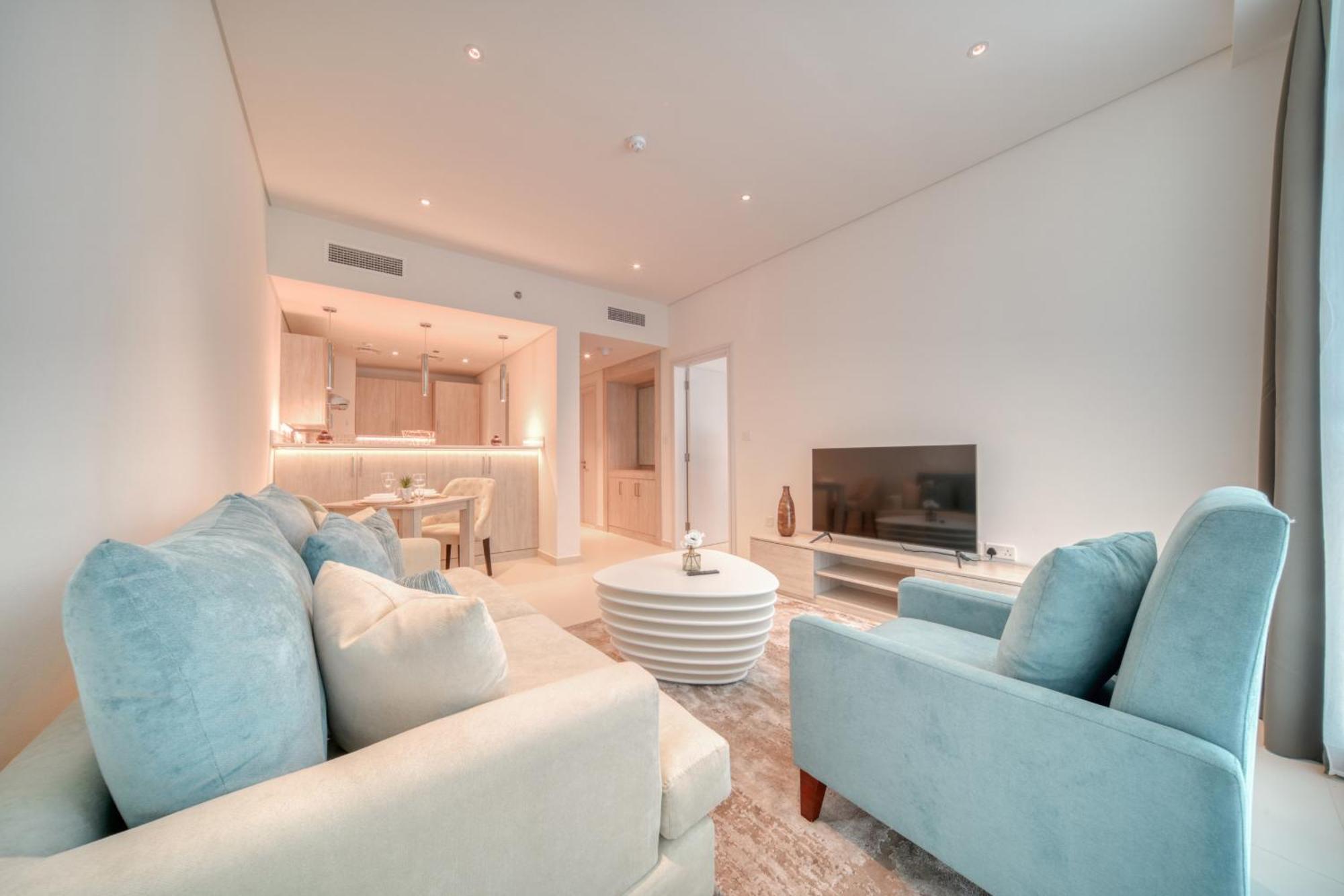 Seven Palm, Palm Jumeirah - Mint Stay Dubaj Kültér fotó
